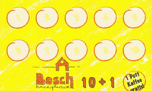 Bonuskarte Bosch Backhäusle